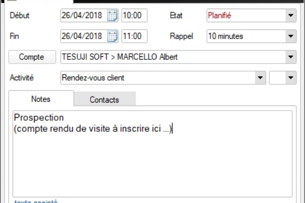 Rendez-vous - Temps